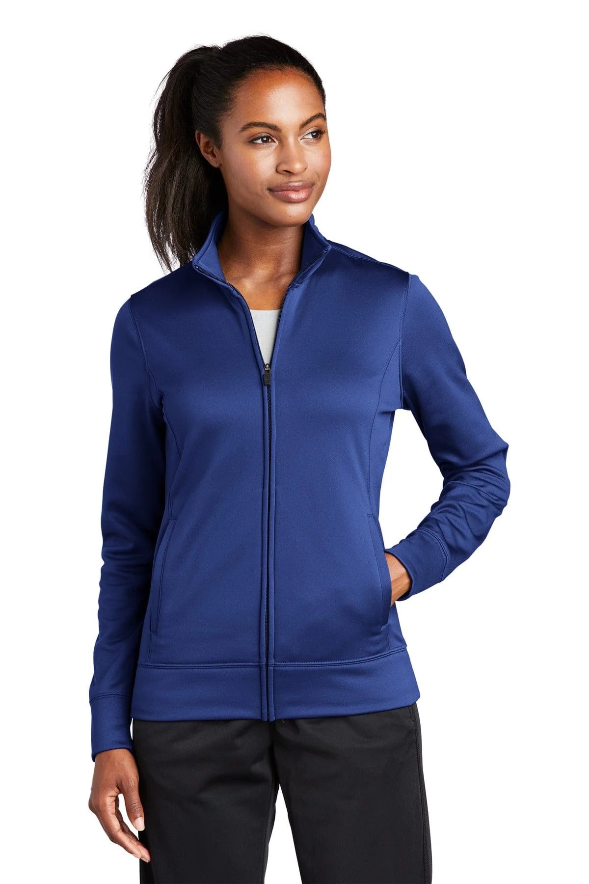 Sport-Tek LST241 Ladies Sport-Wick Fleece Full-Zip Jacket - Image 46