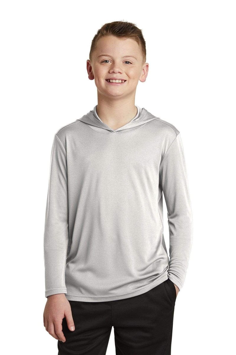 Sport-Tek YST358 Youth Hooded Shirt - Image 10