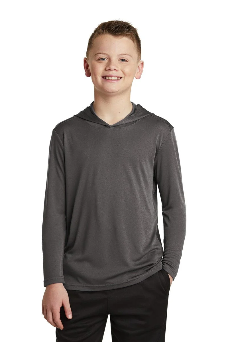 Sport-Tek YST358 Youth Hooded Shirt - Image 29