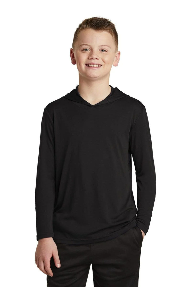 Sport-Tek YST358 Youth Hooded Shirt - Image 49