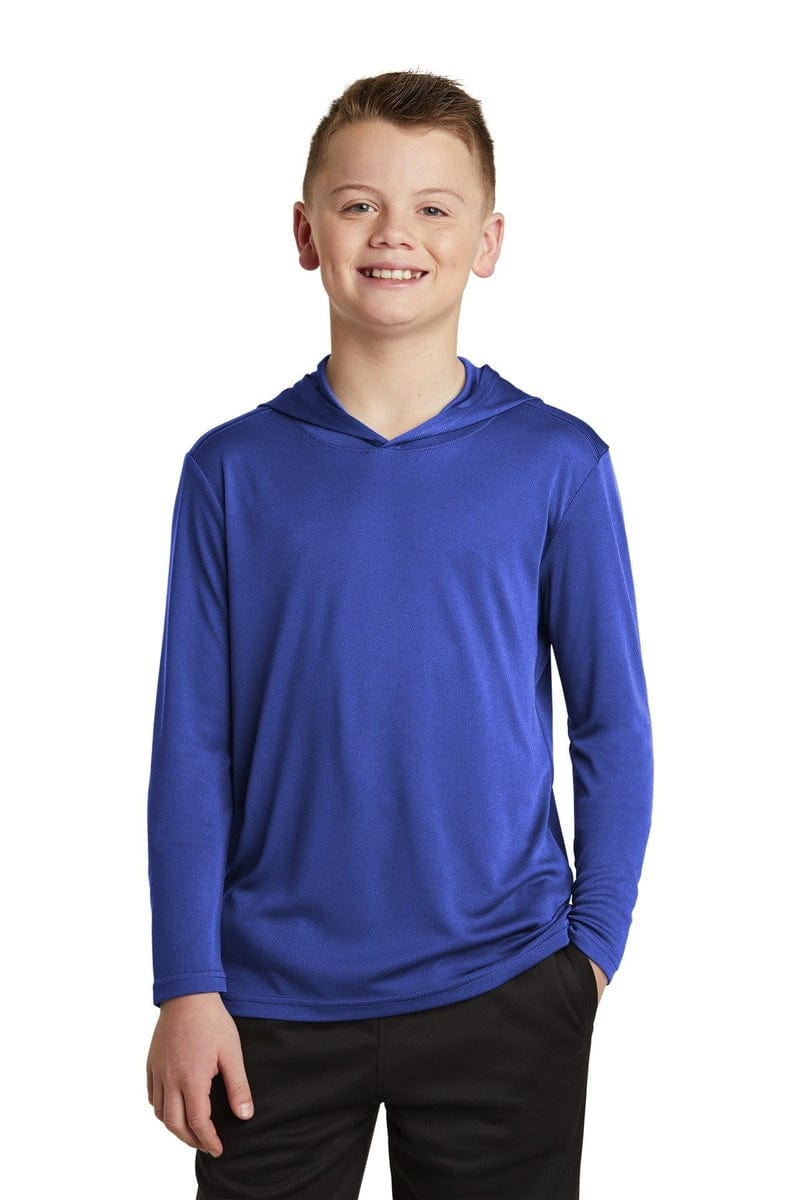Sport-Tek YST358 Youth Hooded Shirt - Image 54