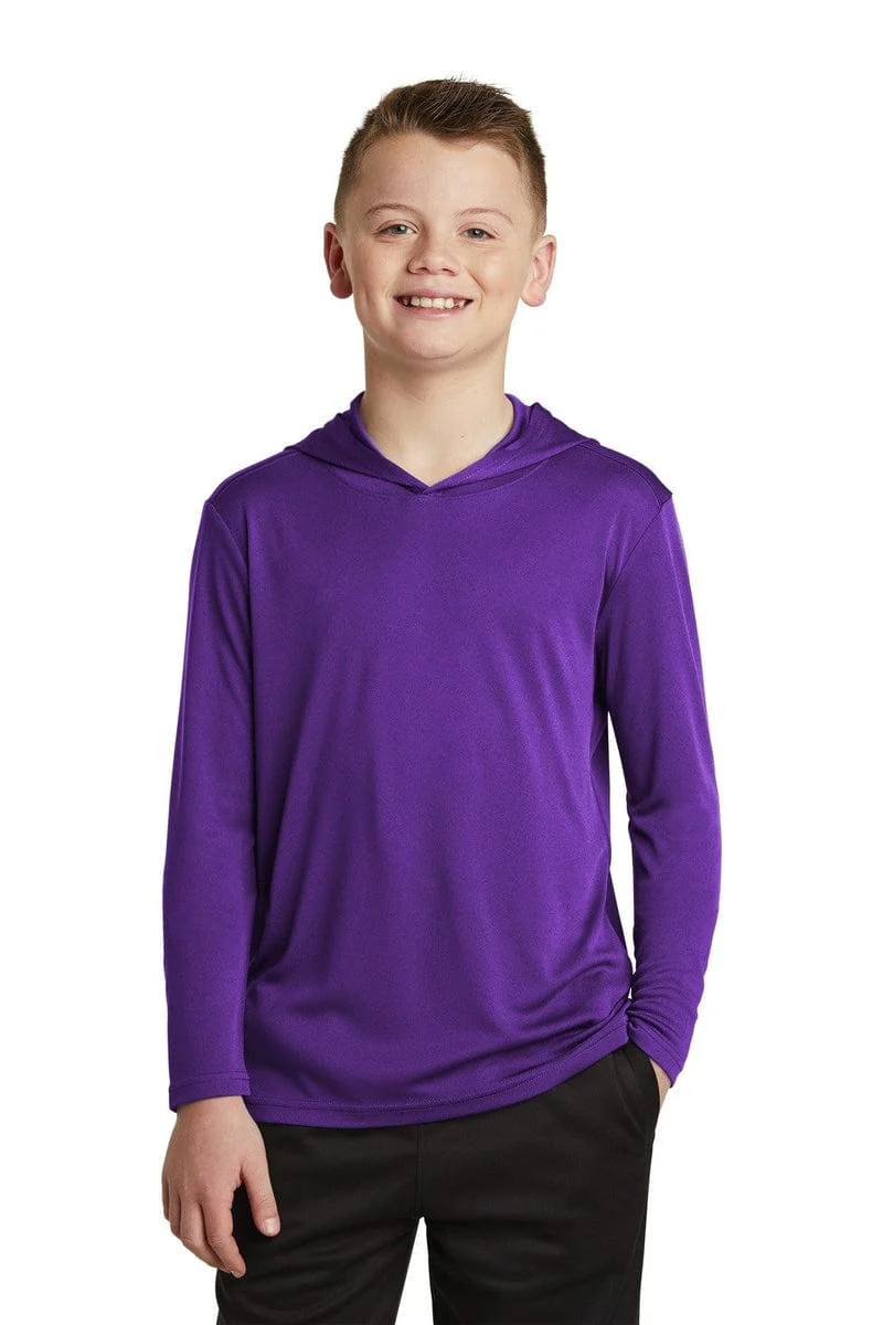 Sport-Tek YST358 Youth Hooded Shirt - Image 57