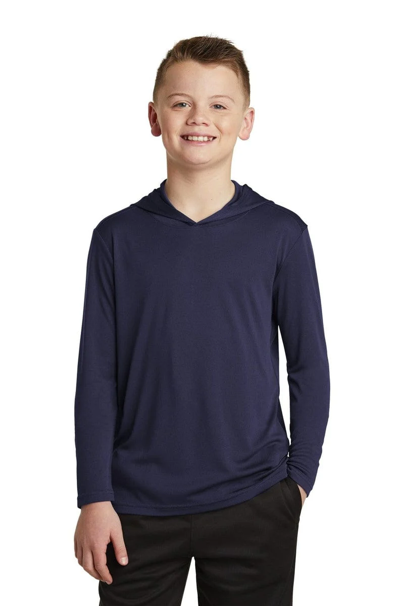 Sport-Tek YST358 Youth Hooded Shirt - Image 60