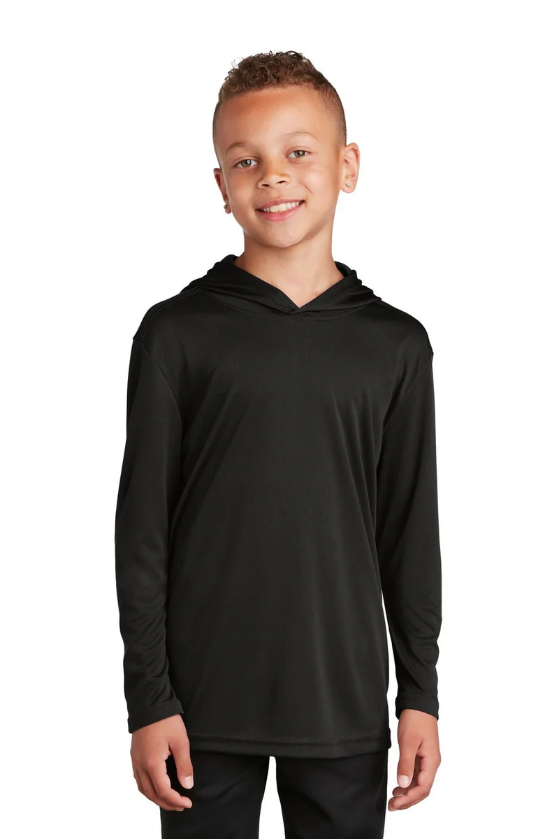 Sport-Tek YST358 Youth Hooded Shirt - Image 70