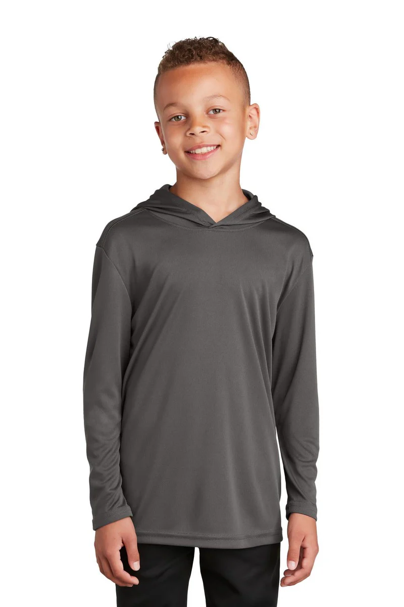 Sport-Tek YST358 Youth Hooded Shirt - Image 71