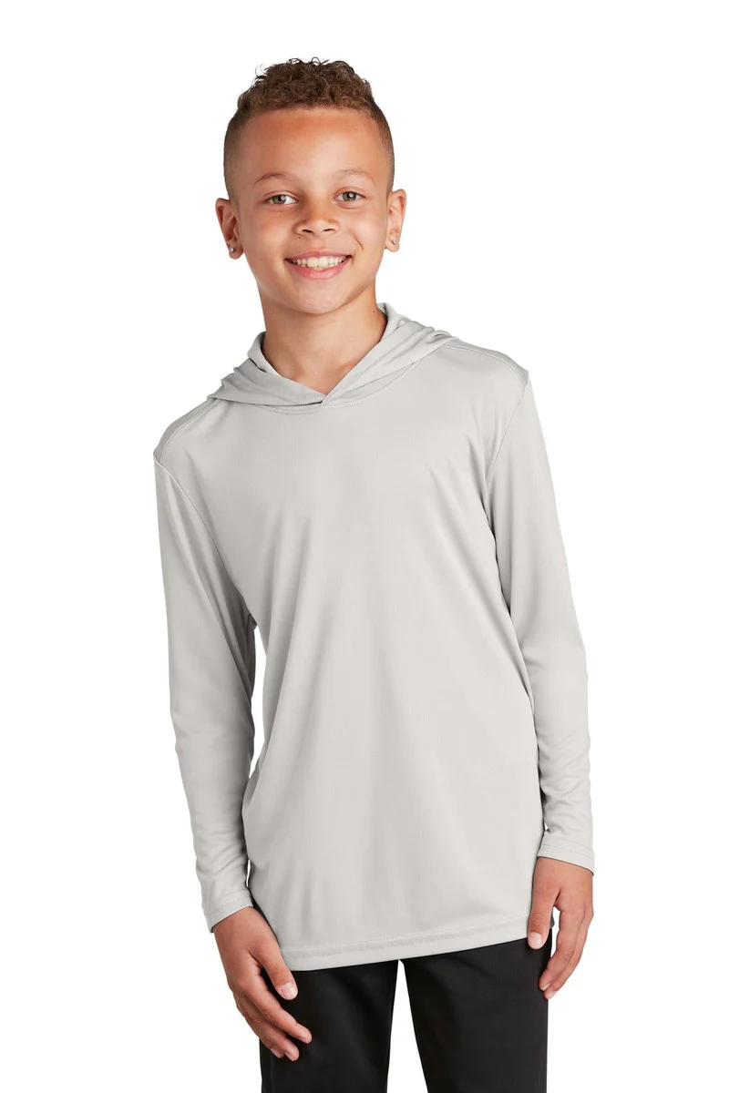 Sport-Tek YST358 Youth Hooded Shirt - Image 80