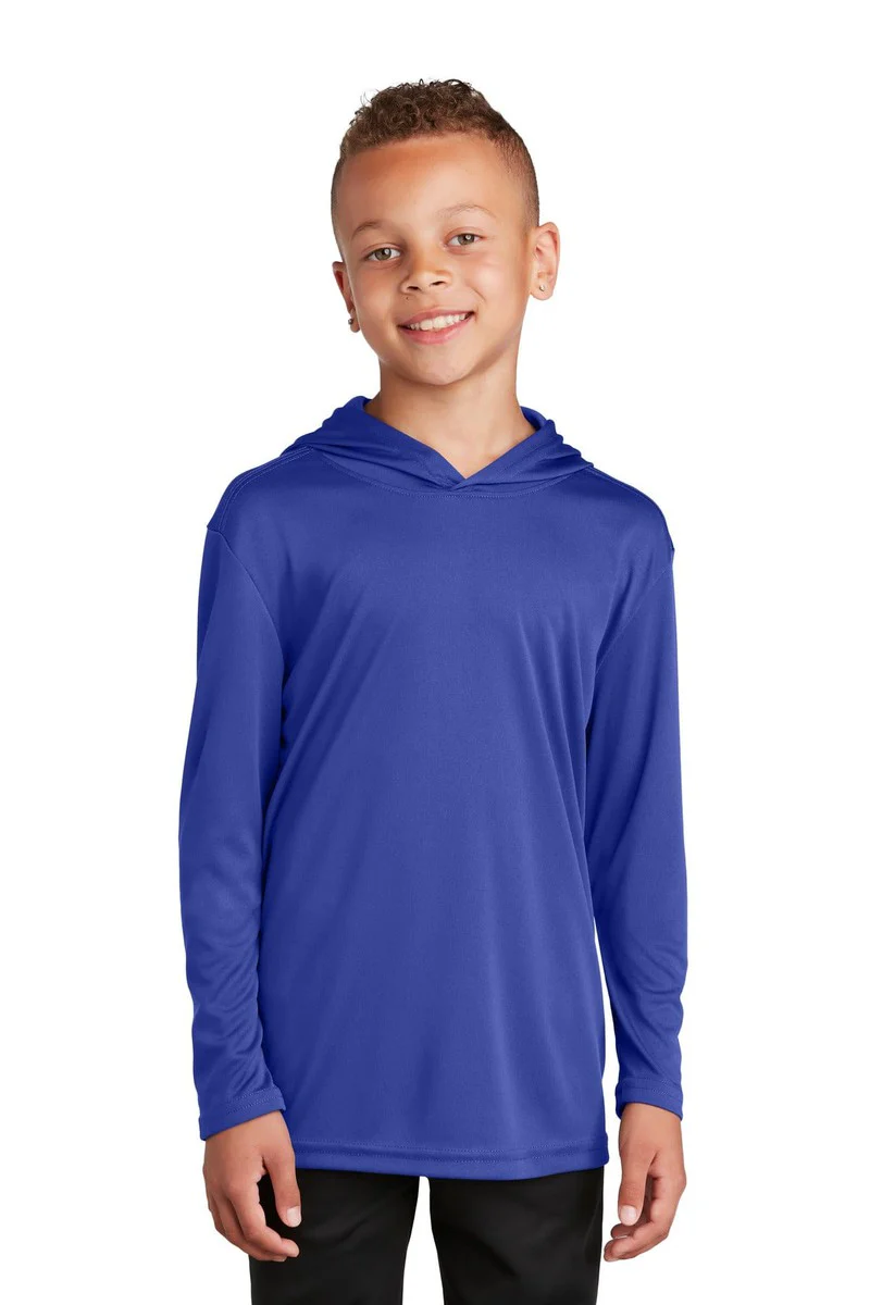Sport-Tek YST358 Youth Hooded Shirt - Image 82